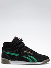 Reebok Freestyle Hi Black Trainers - Image 1 of 6