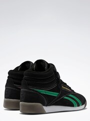 Reebok Freestyle Hi Black Trainers - Image 4 of 6