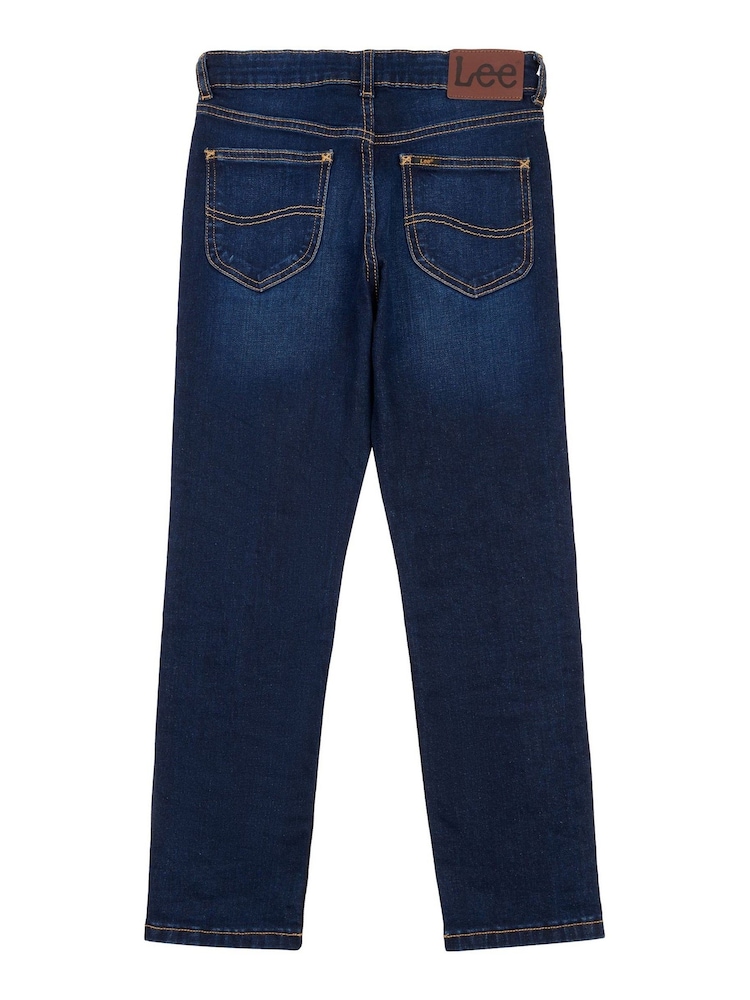 Lee Dark Blue Luke Slim Fit Jeans - Image 7 of 8
