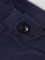 Luke 1977 Alpa Dark Navy Chino Trousers - Image 7 of 8