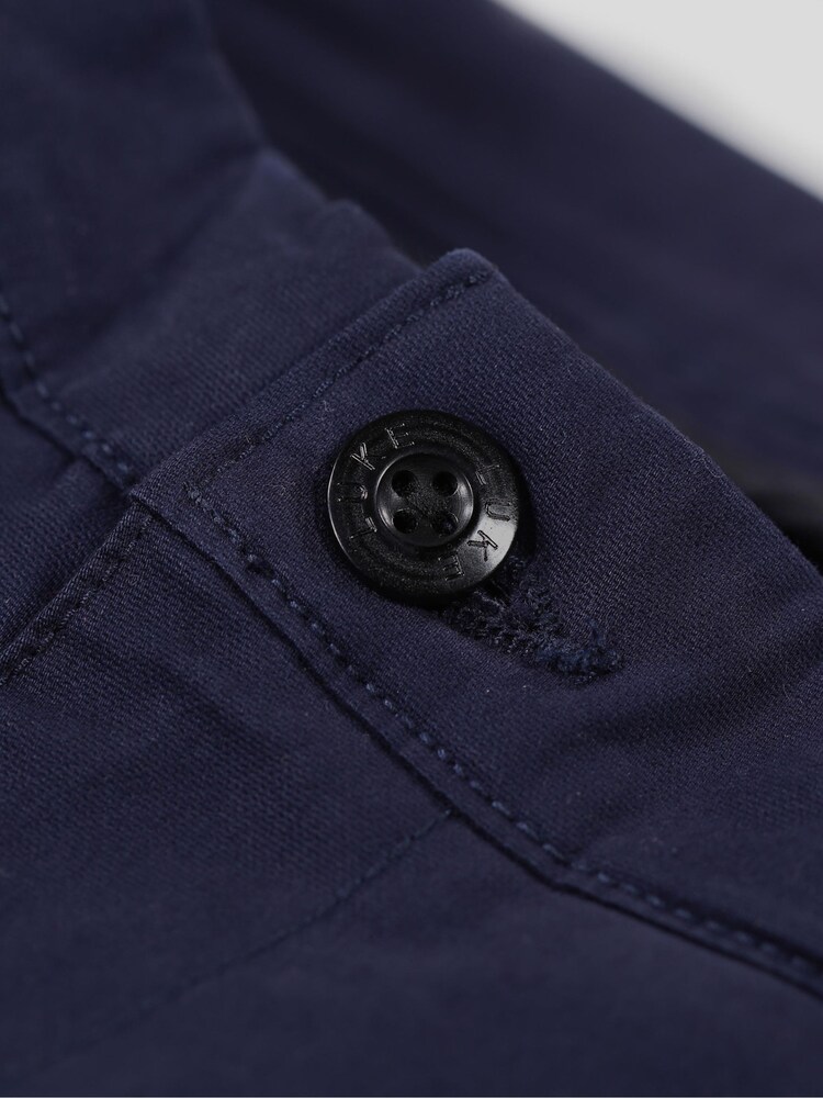 Luke 1977 Alpa Dark Navy Chino Trousers - Image 7 of 8