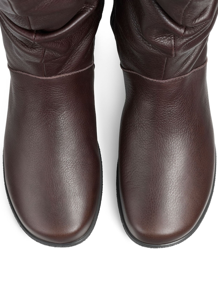 Hotter Brown Regular Fit Derrymore II Zip-Fastening Boots - Image 3 of 3