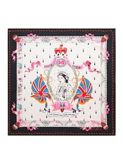 Cath Kidston Queen Silk Scarf - Image 1 of 1