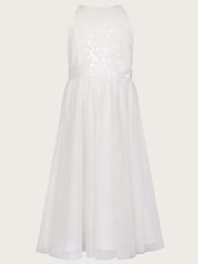 Monsoon Natural Truth Sequin Maxi Dress - Image 1 of 2
