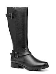 Hotter Belgravia Wide Fit Black Zip Fastening Boots - Image 2 of 4
