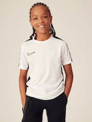 Nike White Dri-FIT Academy Training T-Shirt - Image 4 of 4