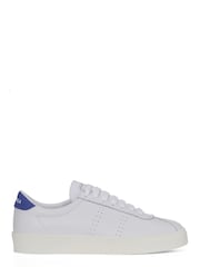 Superga 2843 Club S Comfort Leather White Trainers - Image 1 of 5
