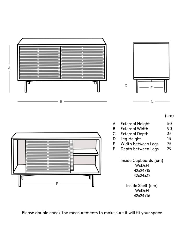 Swoon Natural Weaving TV Unit - Image 7 of 7