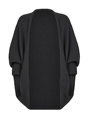 Celtic & Co. Grey Supersoft Cocoon Cardigan - Image 3 of 7