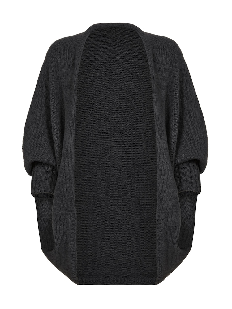 Celtic & Co. Grey Supersoft Cocoon Cardigan - Image 3 of 7