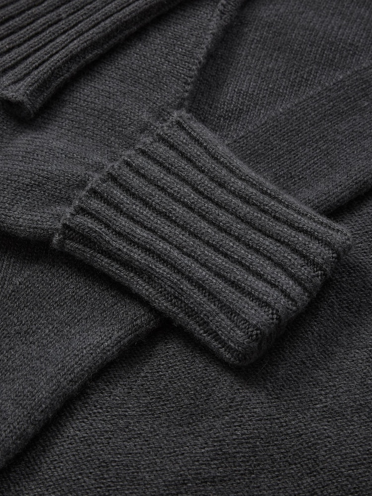 Celtic & Co. Grey Supersoft Cocoon Cardigan - Image 6 of 7