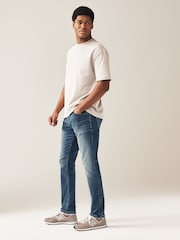 Blue Wash Skinny Fit Classic Stretch Jeans - Image 3 of 9