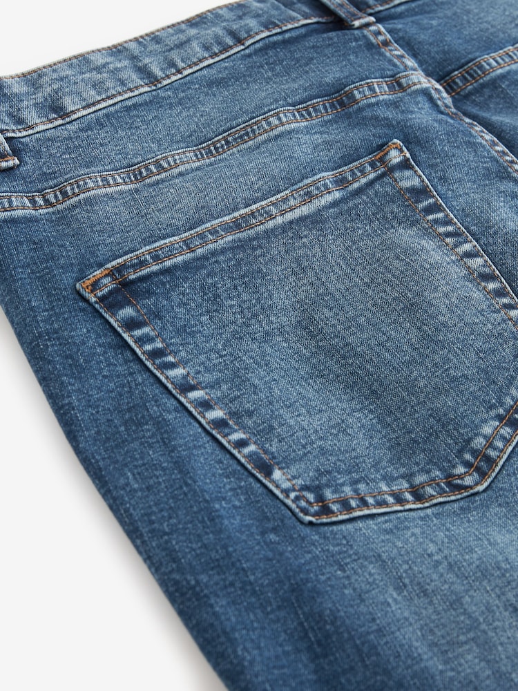 Délavé bleu - Skinny Fit (Skinny Fit) - Slim Fit Classic Stretch Jeans - Image 6 of 9