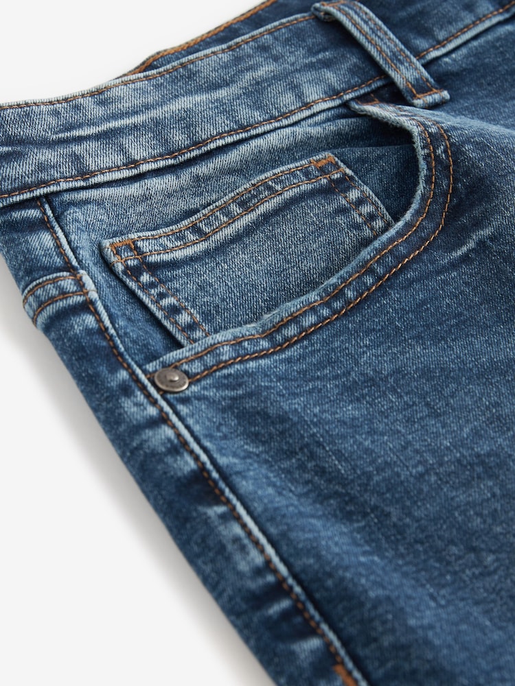 Délavé bleu - Skinny Fit (Skinny Fit) - Slim Fit Classic Stretch Jeans - Image 8 of 9
