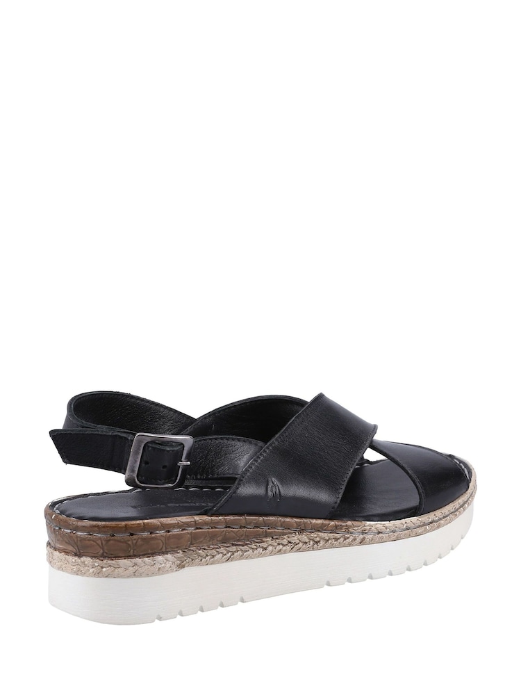 Hush Puppies Saphira Black Sandals - Image 2 of 4