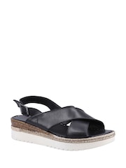 Hush Puppies Saphira Black Sandals - Image 3 of 4