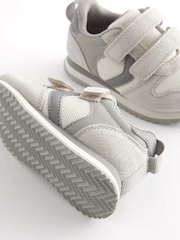 Stone Standard Fit (F) Double Strap Trainers - Image 3 of 5