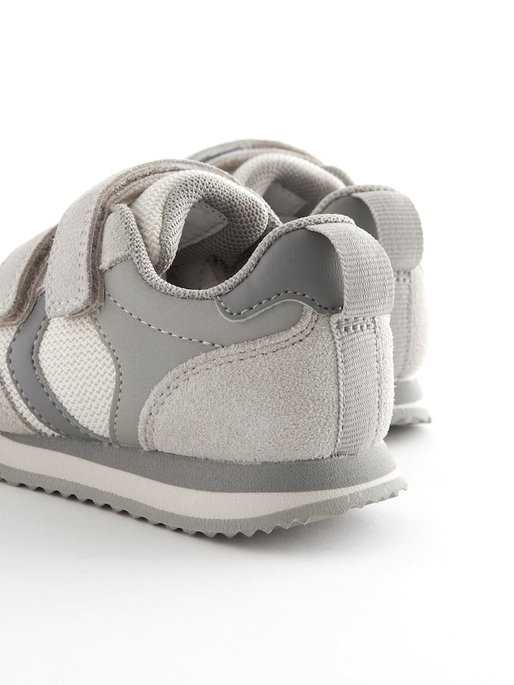 Stone Standard Fit (F) Double Strap Trainers - Image 5 of 5