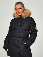 Zavetti Canada Womens Goshawa Puffer Parka Jacket - Image 1 of 8