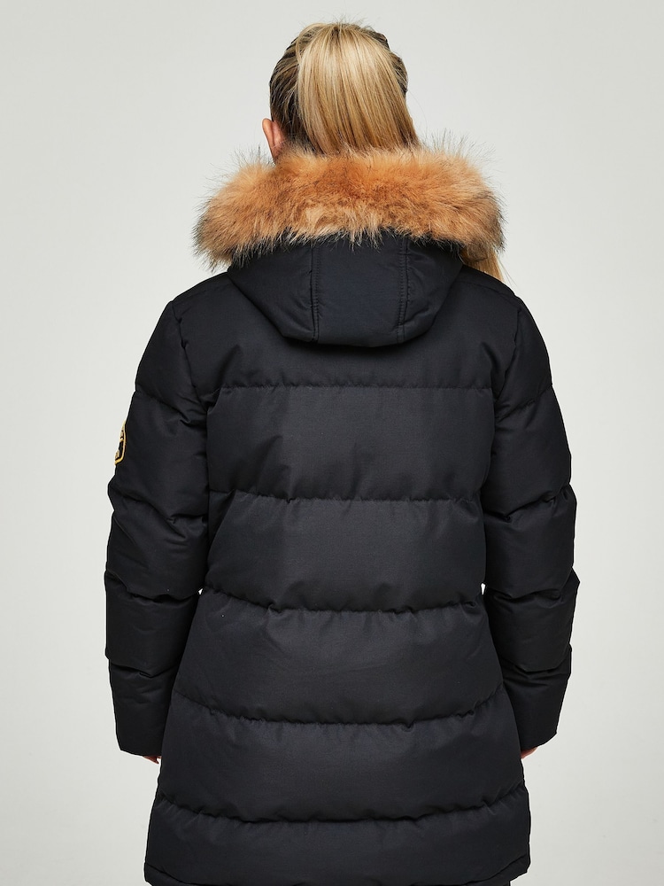 Zavetti Canada Womens Goshawa Puffer Parka Jacket - Image 3 of 8