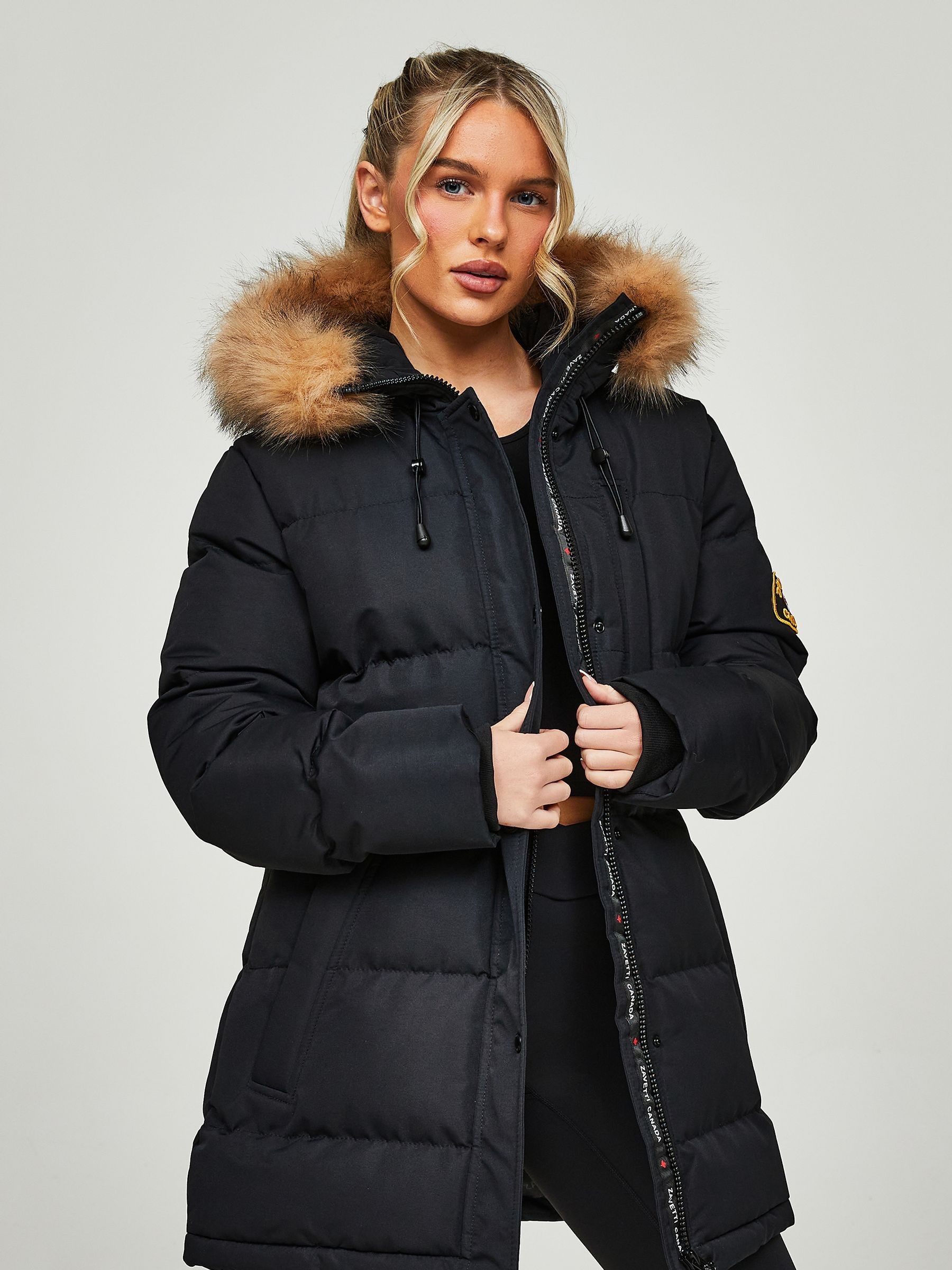 Buy Zavetti Canada Womens Goshawa Puffer Parka Jacket from Next India