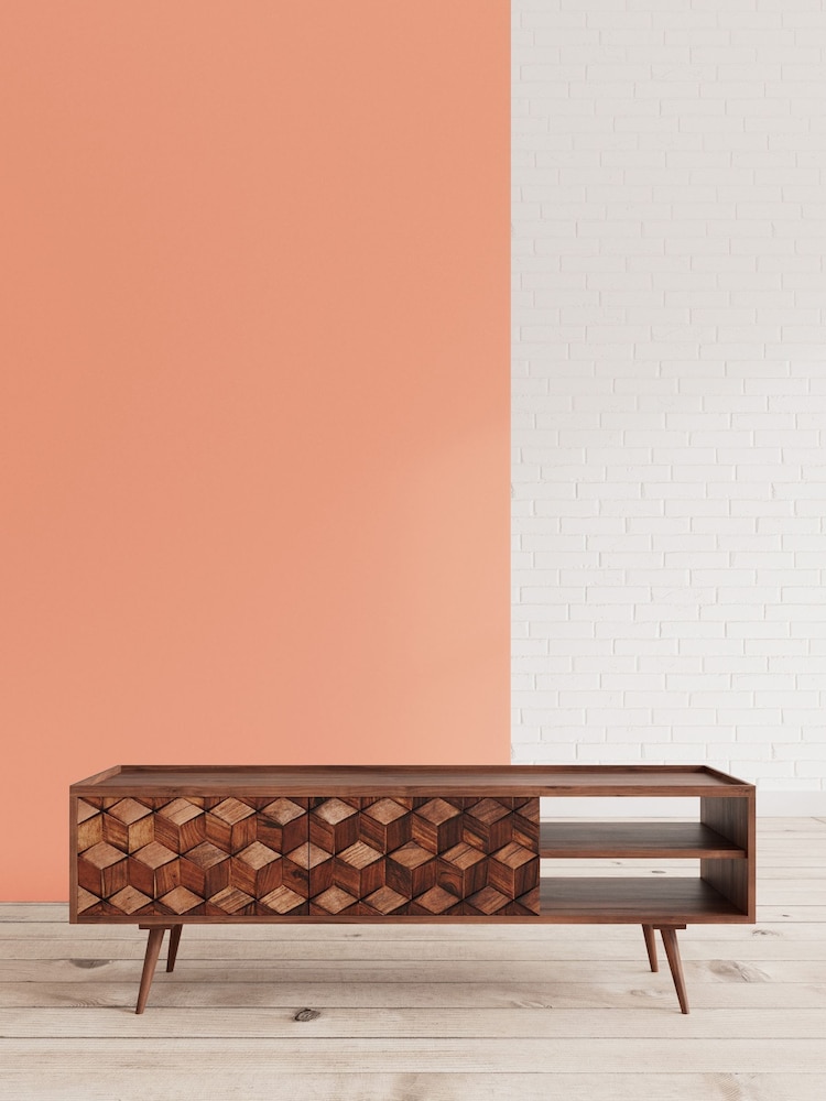 Swoon Dark Brown Terning TV Unit - Image 1 of 8