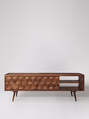 Swoon Dark Brown Terning TV Unit - Image 4 of 8