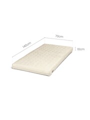 Mamas & Papas A Good Night's Sleep, All Round Luxury Organic Cotbed Mattress - Image 3 of 4