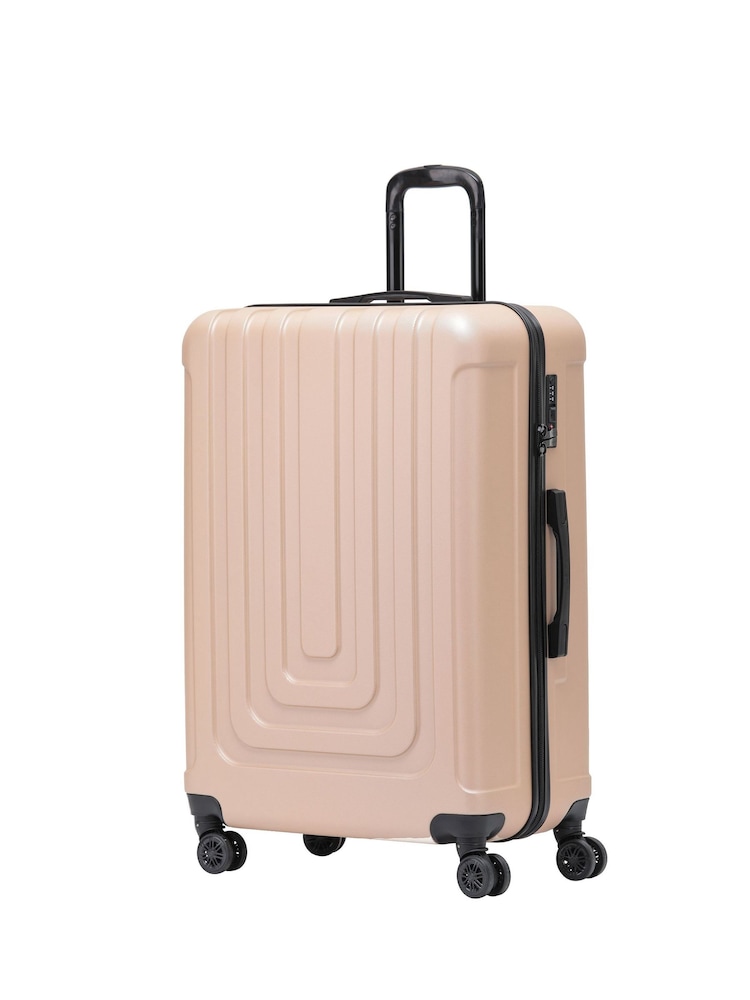 Flight Knight Large Hardcase Lightweight Check-In Suitcase With 4 Wheels - Image 1 of 7