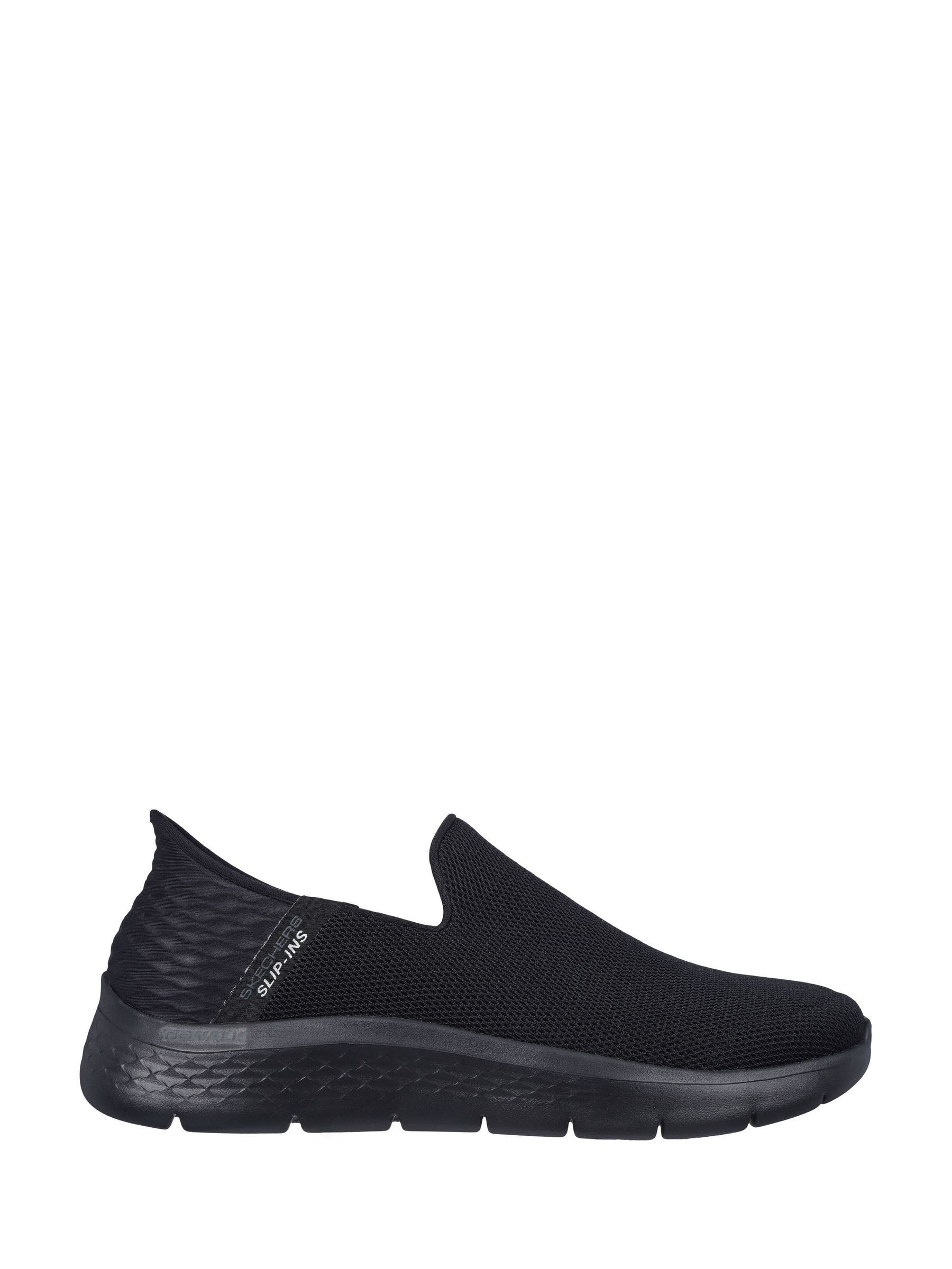 Skechers Black Mens Go Walk Slip In Trainers