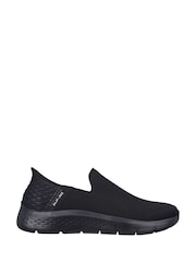 Skechers Black Mens Go Walk Slip In Trainers - Image 1 of 8