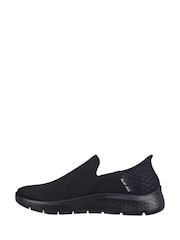 Skechers Black Mens Go Walk Slip In Trainers - Image 3 of 8
