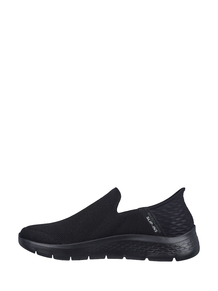 Skechers Black Mens Go Walk Slip In Trainers - Image 3 of 8
