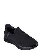 Skechers Black Mens Go Walk Slip In Trainers - Image 4 of 8