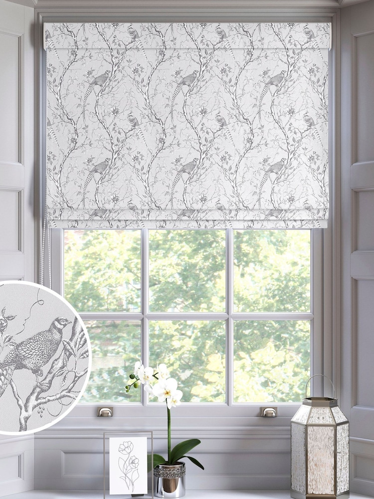 Silver Carren Made To Measure Roman Blind - Image 1 of 6