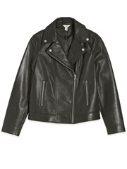 M&Co Black Leather Jacket - Image 1 of 6
