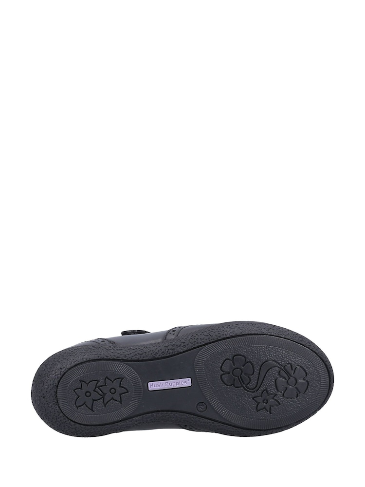 Hush Puppies Infant Rina Non Patent Black Shoes - Image 4 of 4