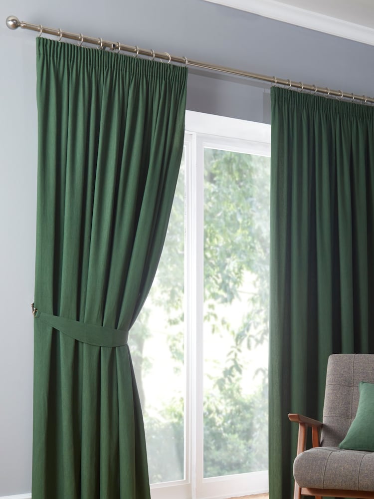 Fusion Dijon Blackout & Thermal Insulated Curtains - Image 1 of 3