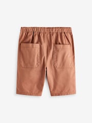 Terracotta Brown Pull-On Shorts (3-16yrs) - Image 2 of 2