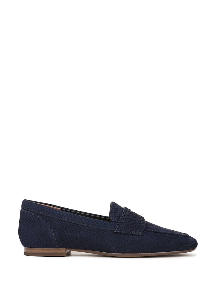 Vionic Blue Sadie Regular Fit Arch Support Loafer - Image 1 of 7 Vionic Blue Sadie Regular Fit Arch Support Loafer - Image 1 of 7