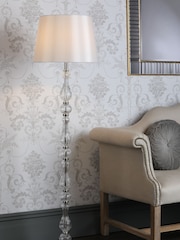 Laura Ashley Clear Bradshaw Complete Floor Lamp - Image 1 of 6