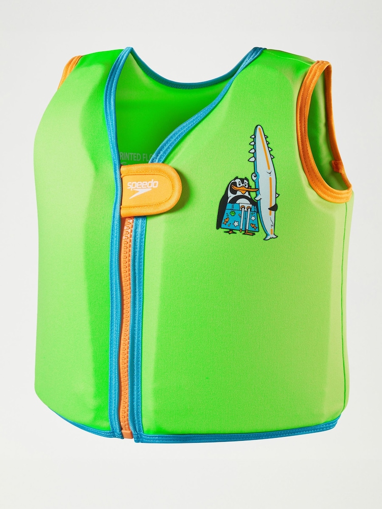 Speedo Green/Blue Infants Learn to Swim Float Vest - Image 3 of 6