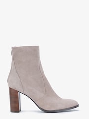 Mint Velvet Taupe Brown Suede Aurora Ankle Boots - Image 1 of 2