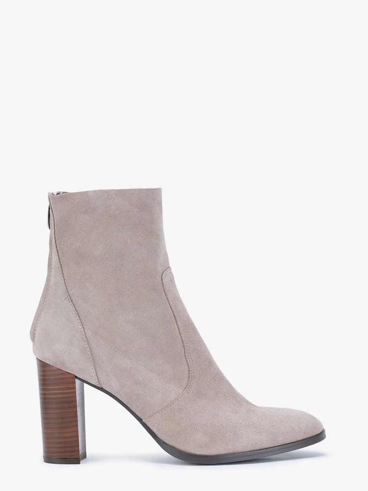 Mint Velvet Taupe Brown Suede Aurora Ankle Boots - Image 1 of 2