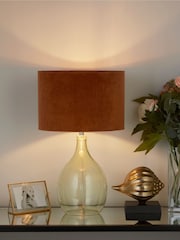 Searchlight Green Decant Glass Bottle Table Lamp Base - Image 4 of 4