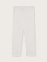 Monsoon Cream Brea Lace Bridesmaid Trousers - Image 2 of 3