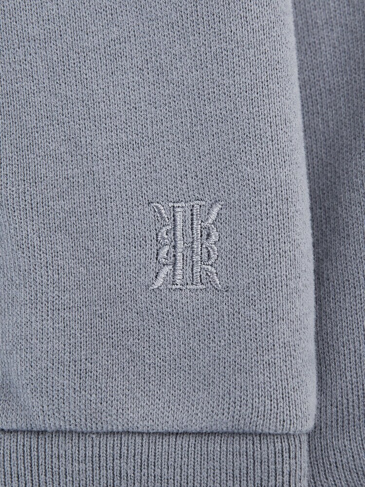 Reiss Ashley Blue Alexander Oversized Cotton Jersey Hoodie - Image 5 of 5 Reiss Ashley Blue Alexander Oversized Cotton Jersey Hoodie - Image 5 of 5