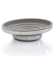 Robert Welch Silver Oblique Soap Dish - Image 3 of 4