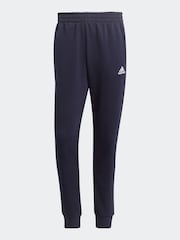 adidas Navy Sportswear Basic 3-Stripes French Terry Tracksuit - Image 9 of 9