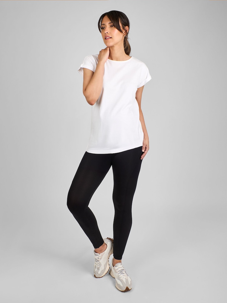 Jojo Maman Bébé Umstandsmode Leggings mit Stützfunktion - Bild 2 von 5 Jojo Maman Bébé Umstandsmode Leggings mit Stützfunktion - Bild 2 von 5